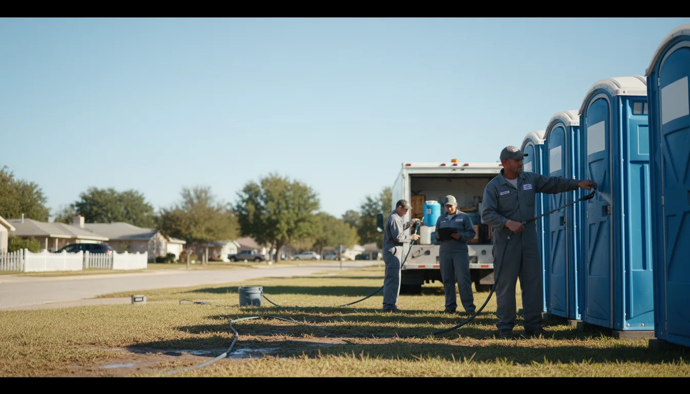 Long-Term Portable Toilet Rental in Thorsby, AL near me